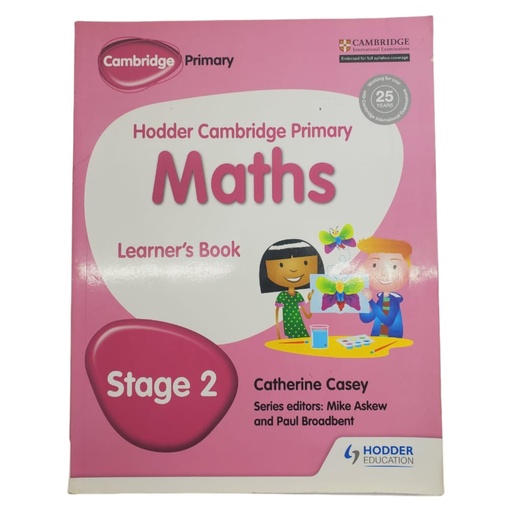 [9781471884337] Hodder Cambridge Primary Mathematics Stage 2 Learner'S Book