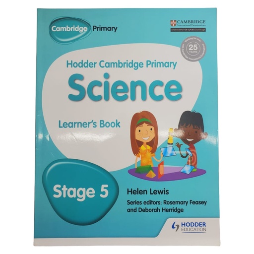 [9781471884054] Hodder Cambridge Primary Science Stage 5 Learner'S Book