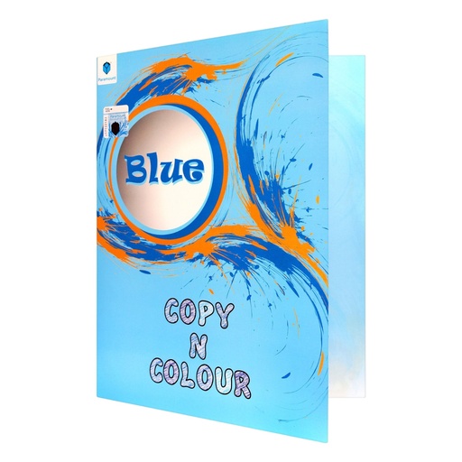 [9789696378754] Copy n Colour (Blue) - Paramount Colouring Book