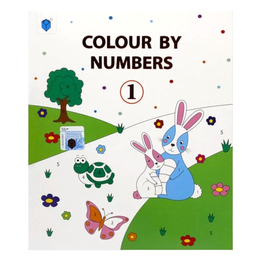 [9789692101226] Colour By Numbers 1 - Paramount Colouring Book