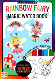 [9789387758537] LITTLE ARTISTS: RAINBOW FAIRY MAGIC WATER BOOK