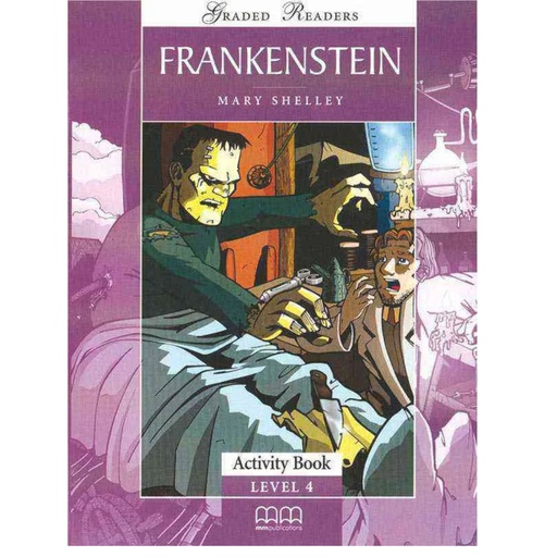 [9789603798071] Frankenstein Level-4 Activity Book - Mary Shelley