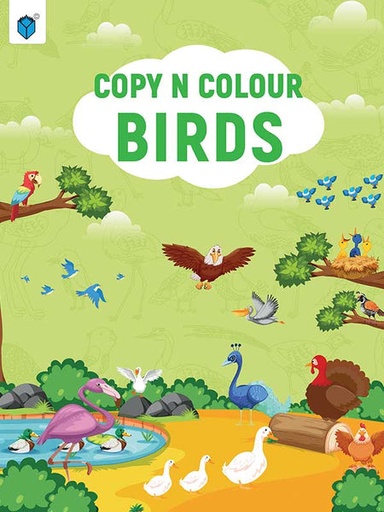 [9789692103534] Copy n Colour Birds
